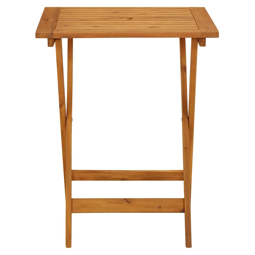 Set da Bistrot 3pz Tortora in Tessuto e Legno Massello 3281762