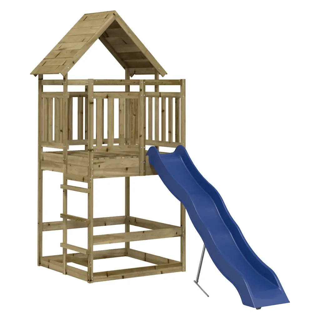 Set da Gioco da Esterno in Legno di Pino Impregnato 3157014