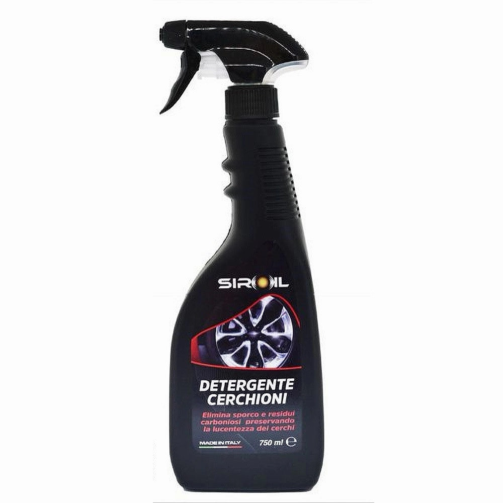 Trade Shop - Detergente Pulisci Lucida Sporco Residui Cerchi Cerchioni Auto 750 Ml Sir-dcerc -
