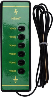 Testatore di tensione elettrica portatile per cavi metallici 1000-6000V - Ideale per fattorie, orti e recinti per pecore