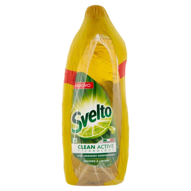 SVELTO DETERSIVO PIATTI TRIPACCO FORMULA CONCENTRATA ZENZERO LIME 980 ML X3