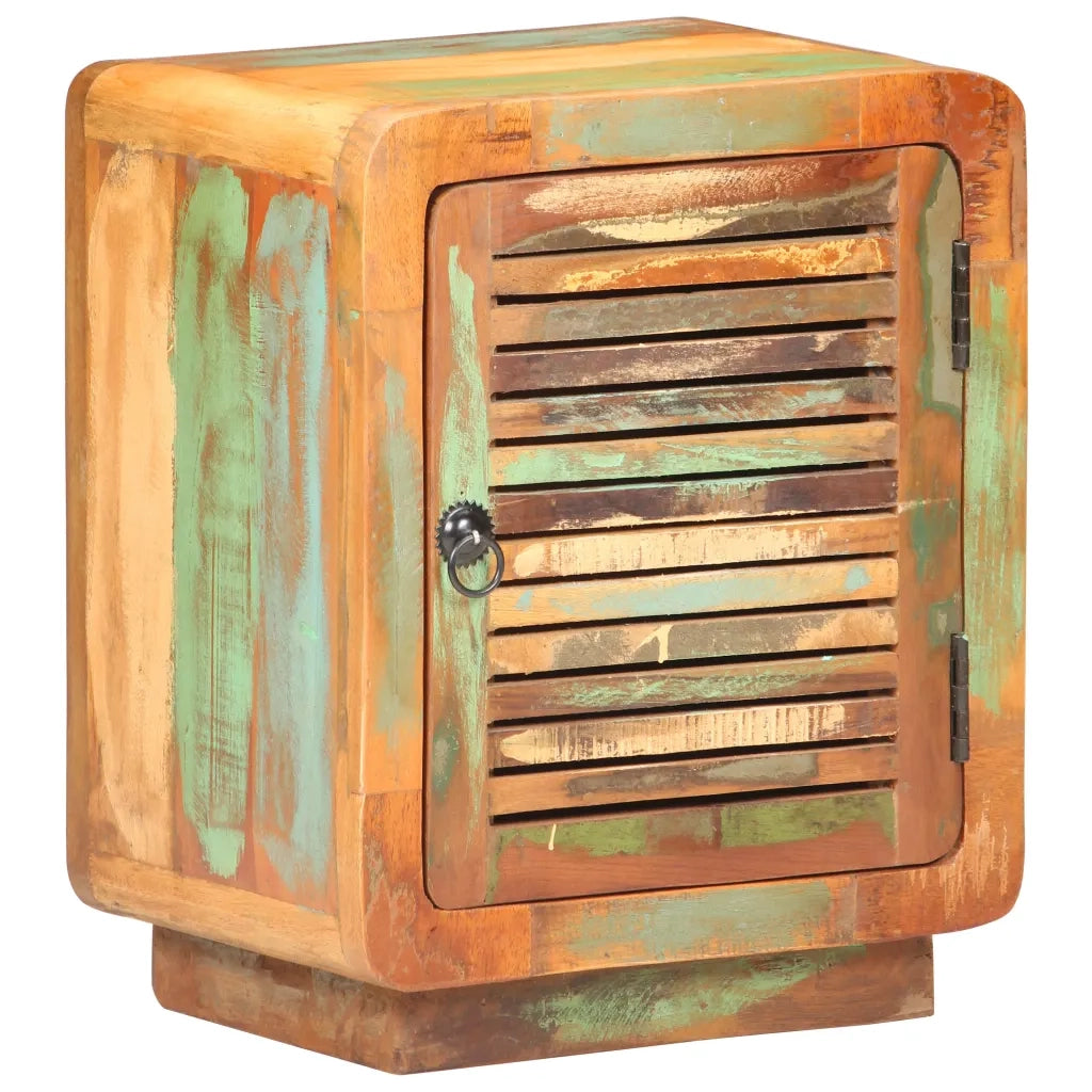 Comodino 40x30x50 cm in Legno Massello di Recupero cod mxl 30200
