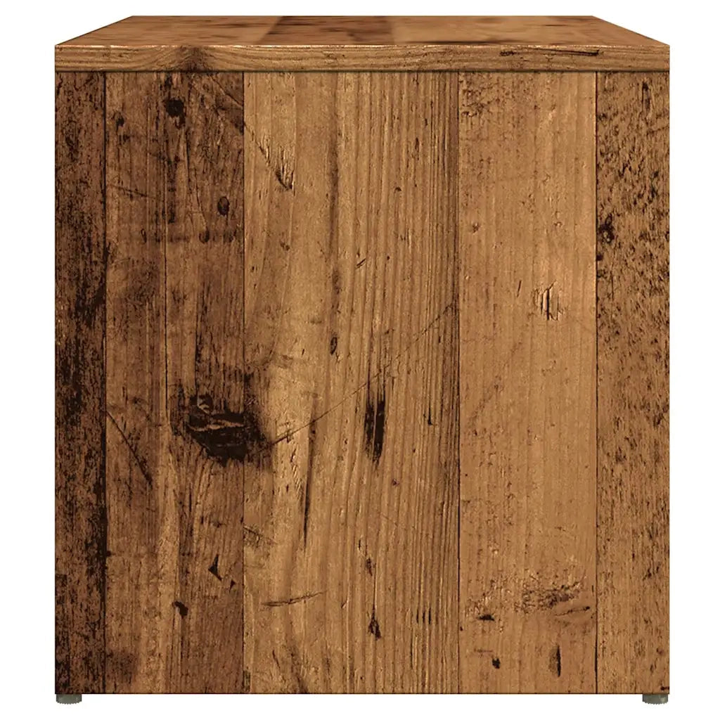 Tavolino-Tavolino da soggiorno-Tavolo Legno Vecchio 59x36x38 cm in Legno Multistrato