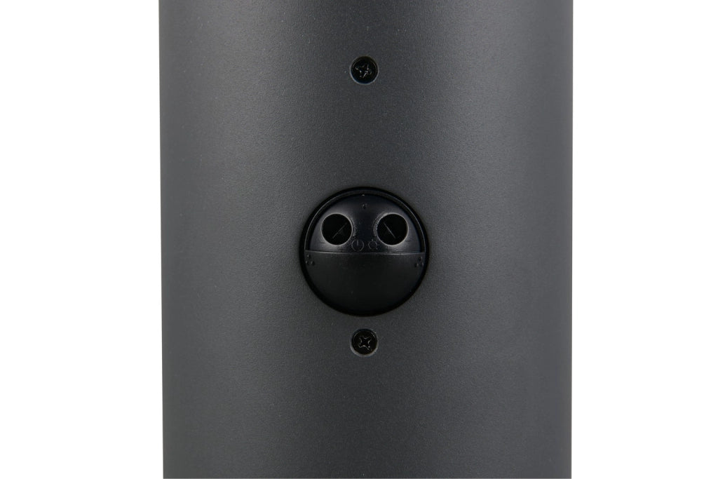 Lampione da giardino MURES Trio 80 cm nero IP44