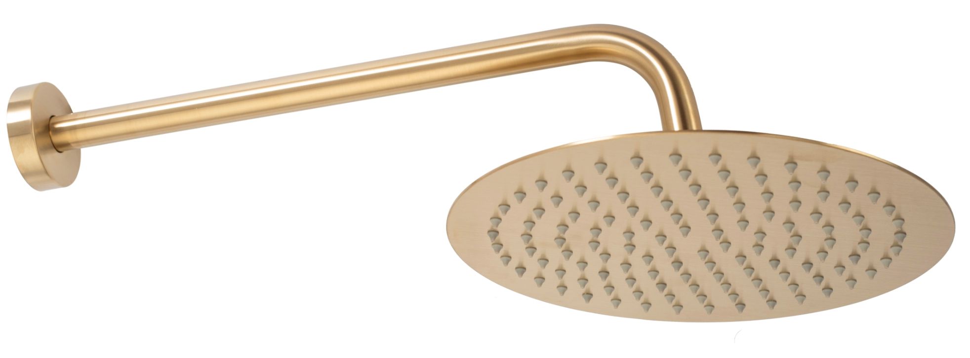 Set Da Vasca-doccia Da Incasso Rea Lungo Brush Gold + Box