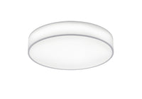 Plafoniera da Interno a LED in Tessuto Bianco