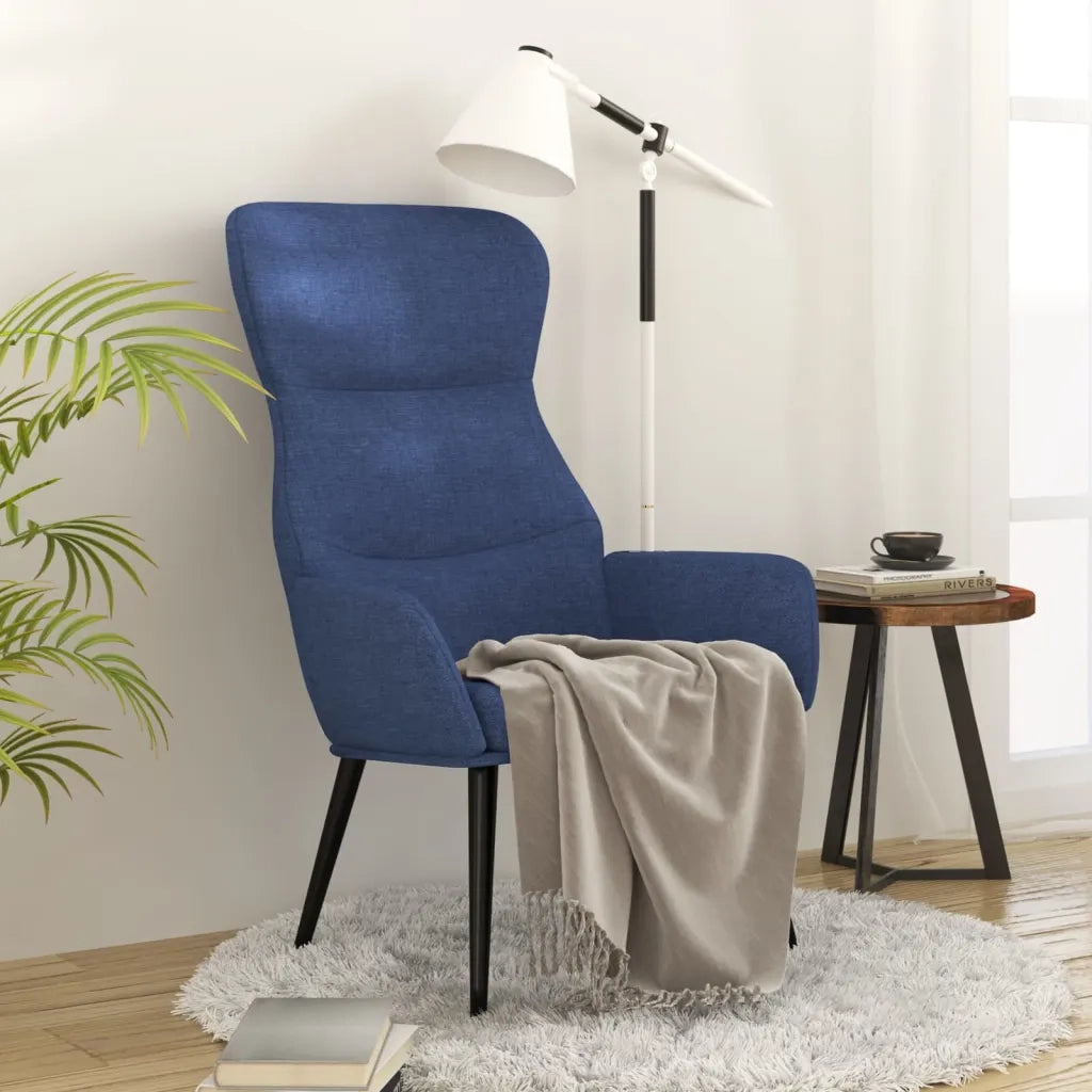 Sedia Relax Blu in Tessuto cod mxl 14544