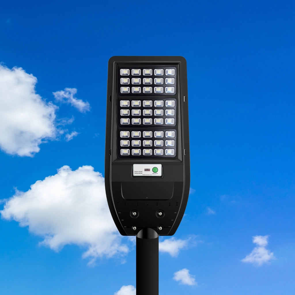 Lampione solare LED 100W 1200lm con sensore e telecomando