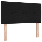 Testiera | Testata LED con strisce LED con Testiera | Testata Nero 80 cm Tessuto