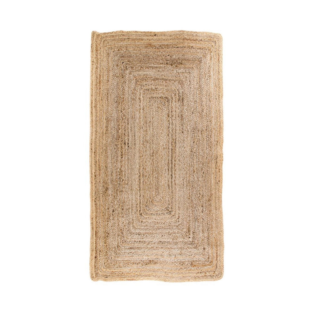 Tappeto Bombay in iuta intrecciata naturale 65x135 cm