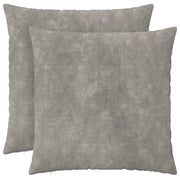 Federa 2 pcs HEERLEN Grigio Chiaro 55 x 55 cm 912353