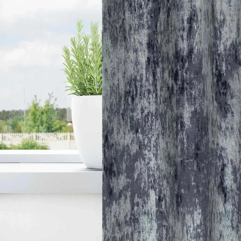 Tende in Velluto 2 pcs Grigio Argento 175 x 140 cm Velluto 4107684