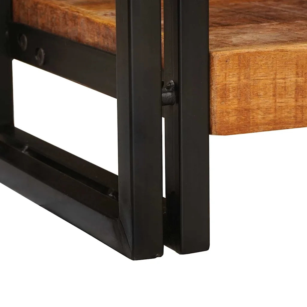 Tavolo consolle Marrone 90 x 33 x 75 cm Legno di mango massello 4104736