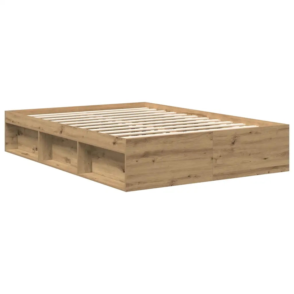 Giroletto senza Materasso Rovere Artigianale 140x200cm 3328844