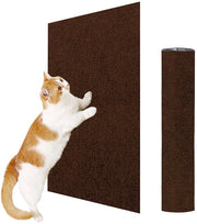 Matrice di protezione per divani, Adesivo autoadesivo, Protezione contro le graffette per divani, Protezione anti graffette per mobili, Protezione per divani per animali domestici (Marrone, 60CM)