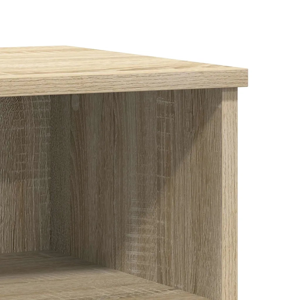 Comodino Rovere Sonoma 40x35x50 cm in Legno Multistrato 830642