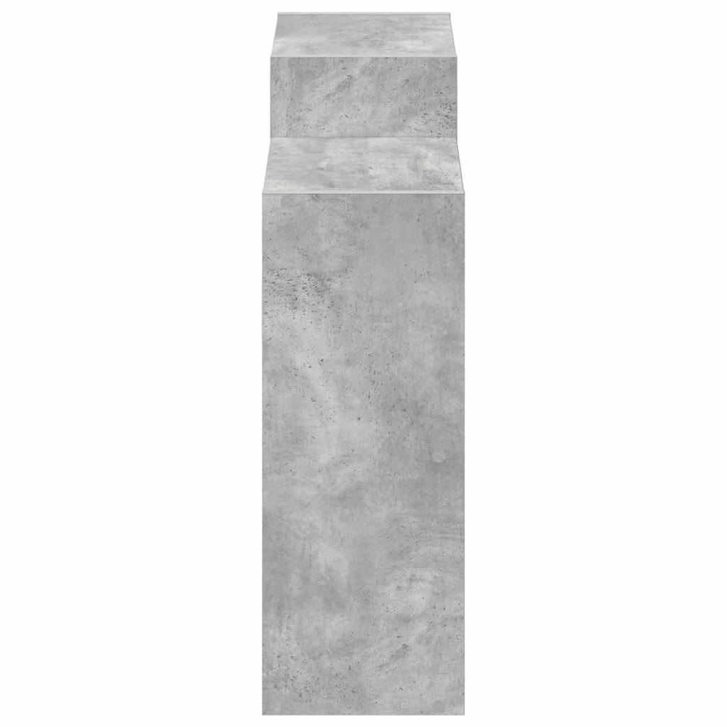 Credenza | Madia | Buffet da pranzo | Armadio da pranzo Grigio cemento 90 x 30 x 90 cm