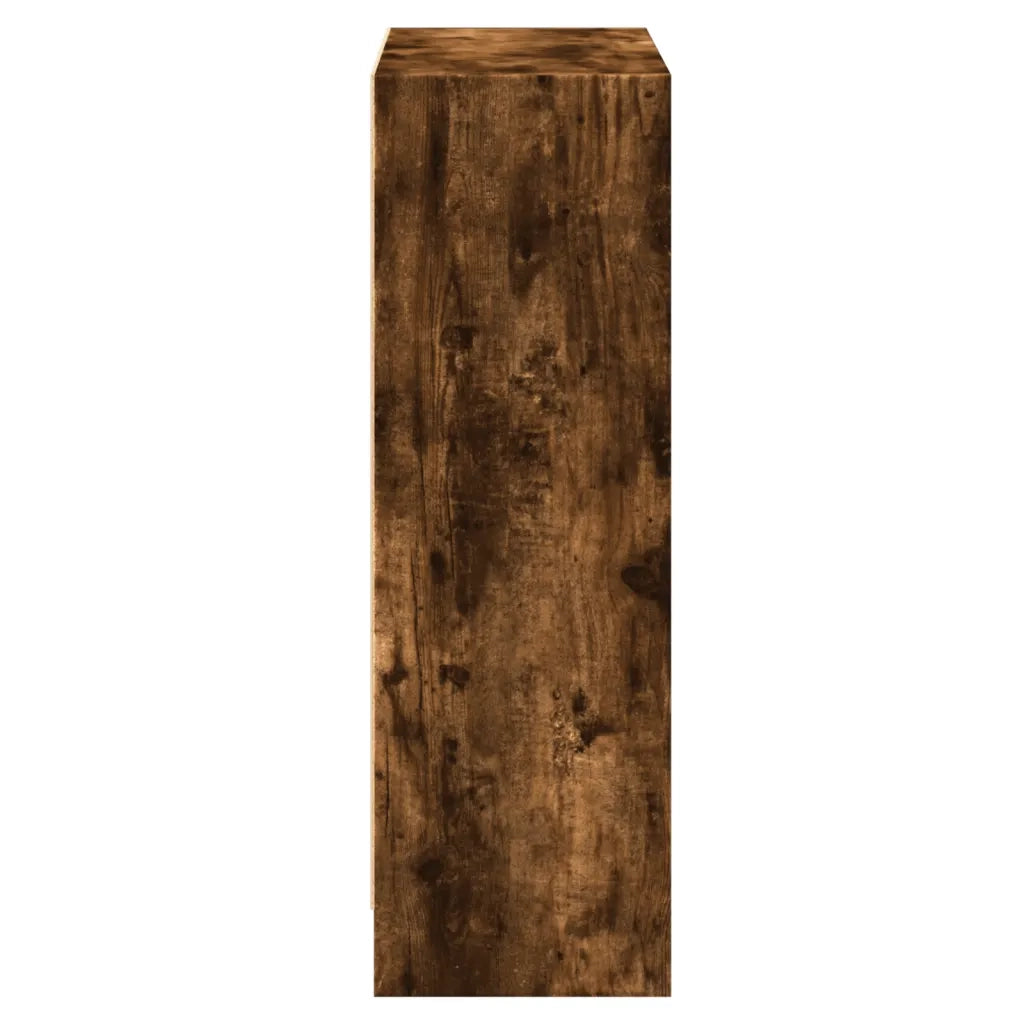 Libreria Rovere Fumo 60x24x76 cm in Legno Multistrato 815084