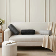 Cuscino con cuscino HEERLEN 2 pz Antracite Poliestere 930115