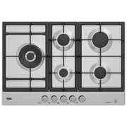 Beko HIAL75226SXE Acciaio inossidabile Da incasso 75 cm Gas 5 Fornello(i)