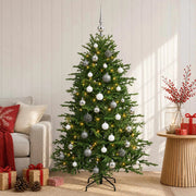 Albero di Natale artificiale con palline 150 cm 150 LED 3466170