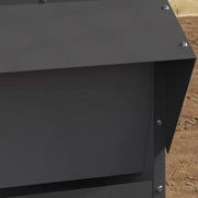 Feeder per pollo Nero 40,5 x 45 x 41 cm