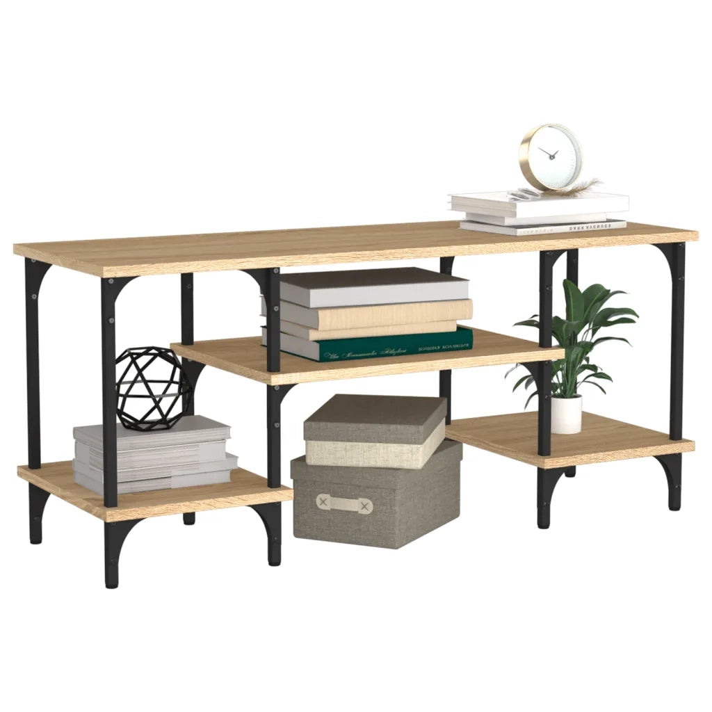 Mobile Porta TV Rovere Sonoma 102x35x45,5 cm Legno Multistrato 826331