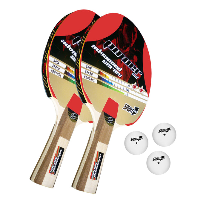 Set Ping Pong in Valigetta con 2 Racchette 3 Palline e Rete Regolamentare