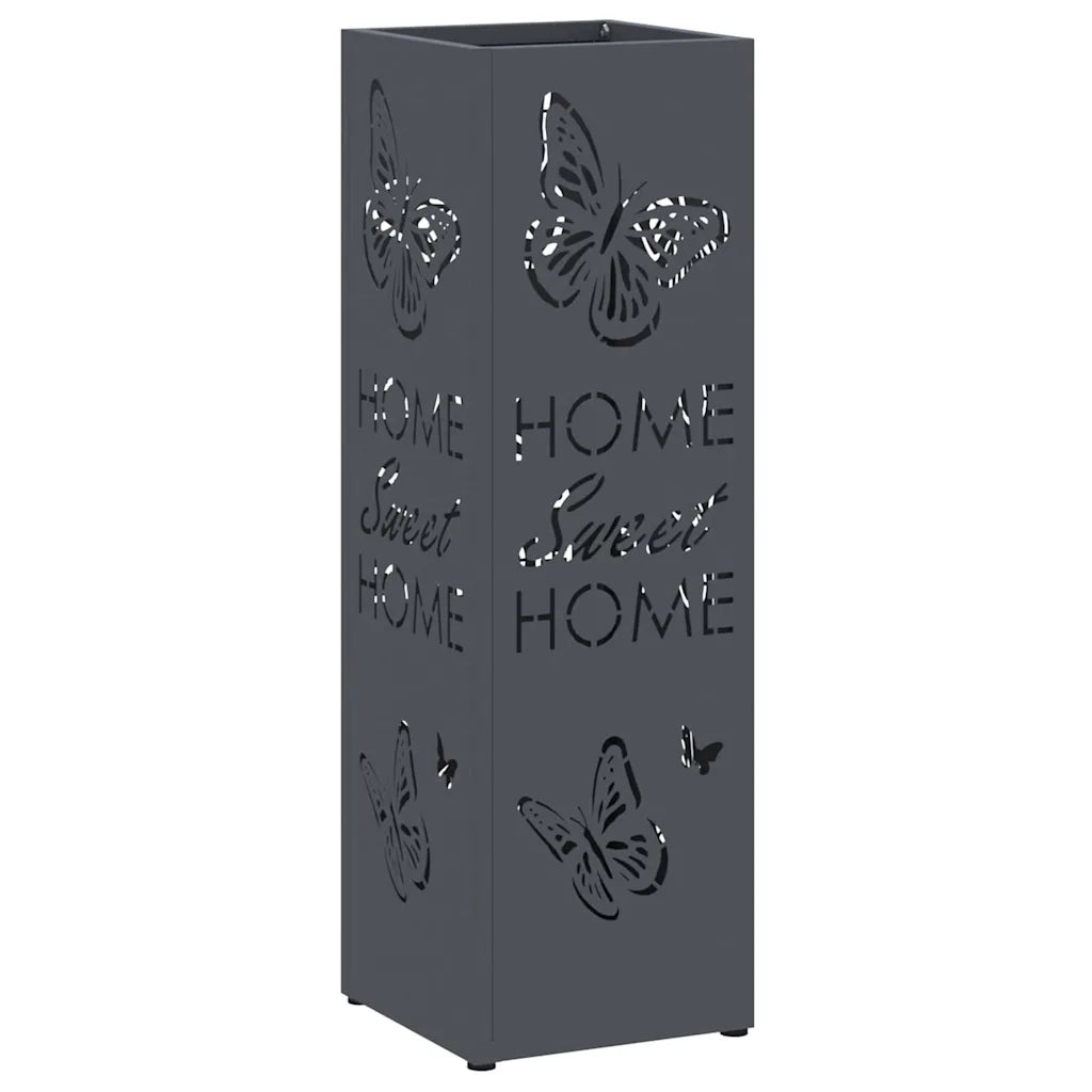 Supporto per Ombrellone Antracite 15,5 x 15,5 x 49 cm Metallo CFW1399402