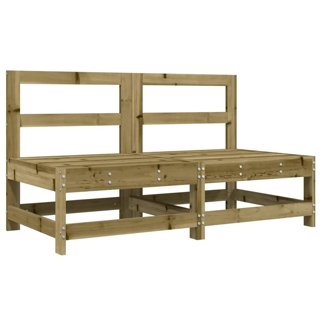 Set Salotto da Giardino 6 pz | Set di Mobili da Esterno in Legno Impregnato di Pino