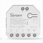 Trade Shop - Controllo Vocale Wifi Alexa Google Home 2 Canali Domotica Sonoff Dual R3 -
