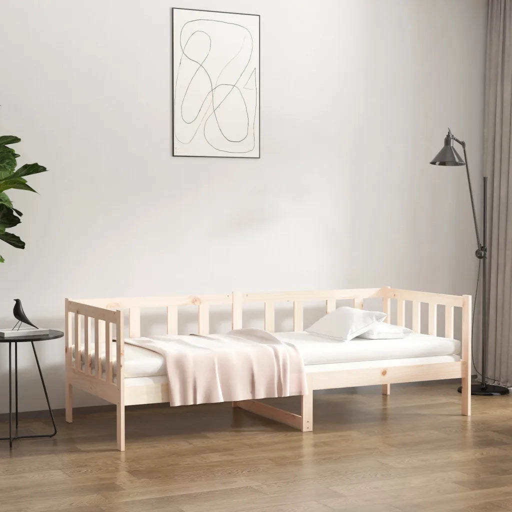 Dormeuse senza Materasso 90x190 cm in Legno Massello di Pino 814644