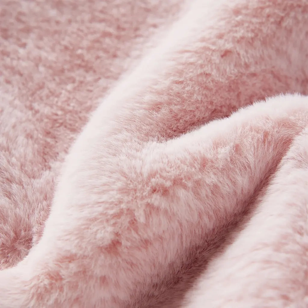 Giacca per Bambini in Pelliccia Sintetica Rosa 104 CFW5330794