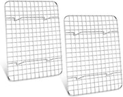 Set di raccoglitori per gelo da cucina da 2, Raccoglitore per gelo per pasticceria, Raccoglitore rettangolare per pasticceria per cuocere/bollire/bruciare/grigliare, 24,8 x 19 x 2 cm, Resistente a lavastoviglie