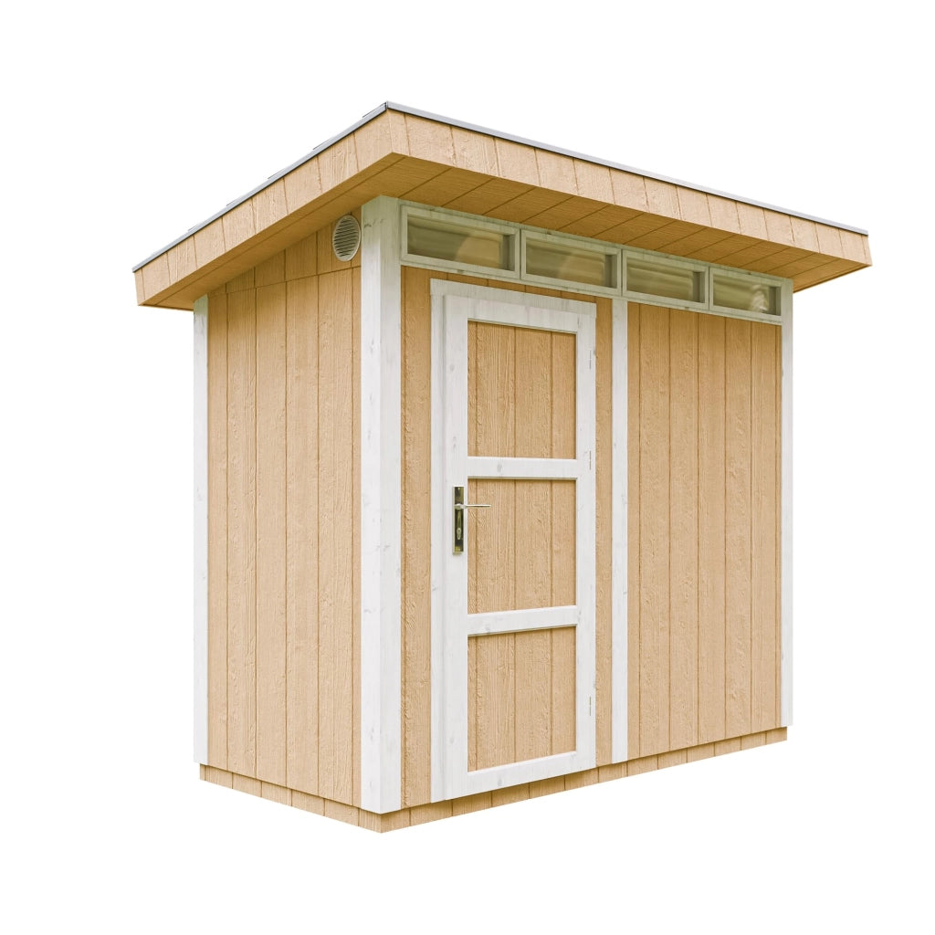 Casetta da Giardino di QUALIT? PREMIUM 3m?²-L161xW294cm - TIMBELA M901-HARVEST HONEY