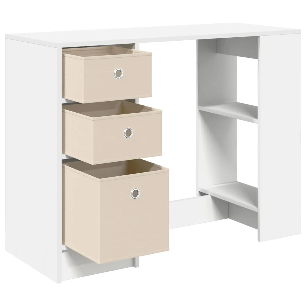 Scrivania Bianco 100 x 40 x 75 cm Legno multistrato