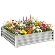 Cassa per piantagione ¨C zephmum ¨C grigio 120x120x30 cm