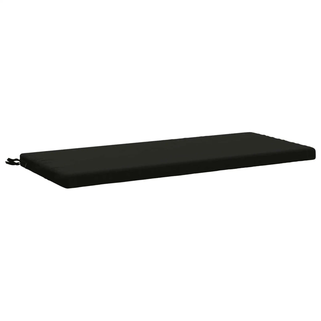 Cuscini per Panchina a 2 Pezzi SOEST 2 pz 100% Poliestere Nero 949285