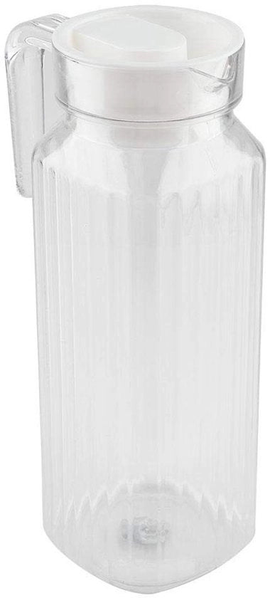 Pitcher 1100ml - Dispenser Acrilico - Bevande - Drinkware - Manico - Design Sostenibile - Sapkan