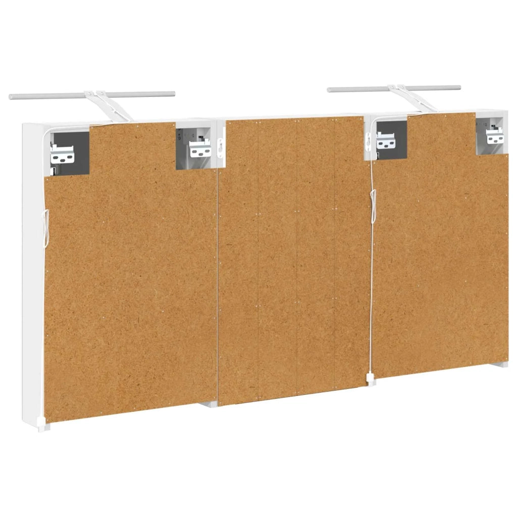 Set di Armadi da Bagno con porta 3 pcs 120 x 10,5 x 60,5 cm 3403736