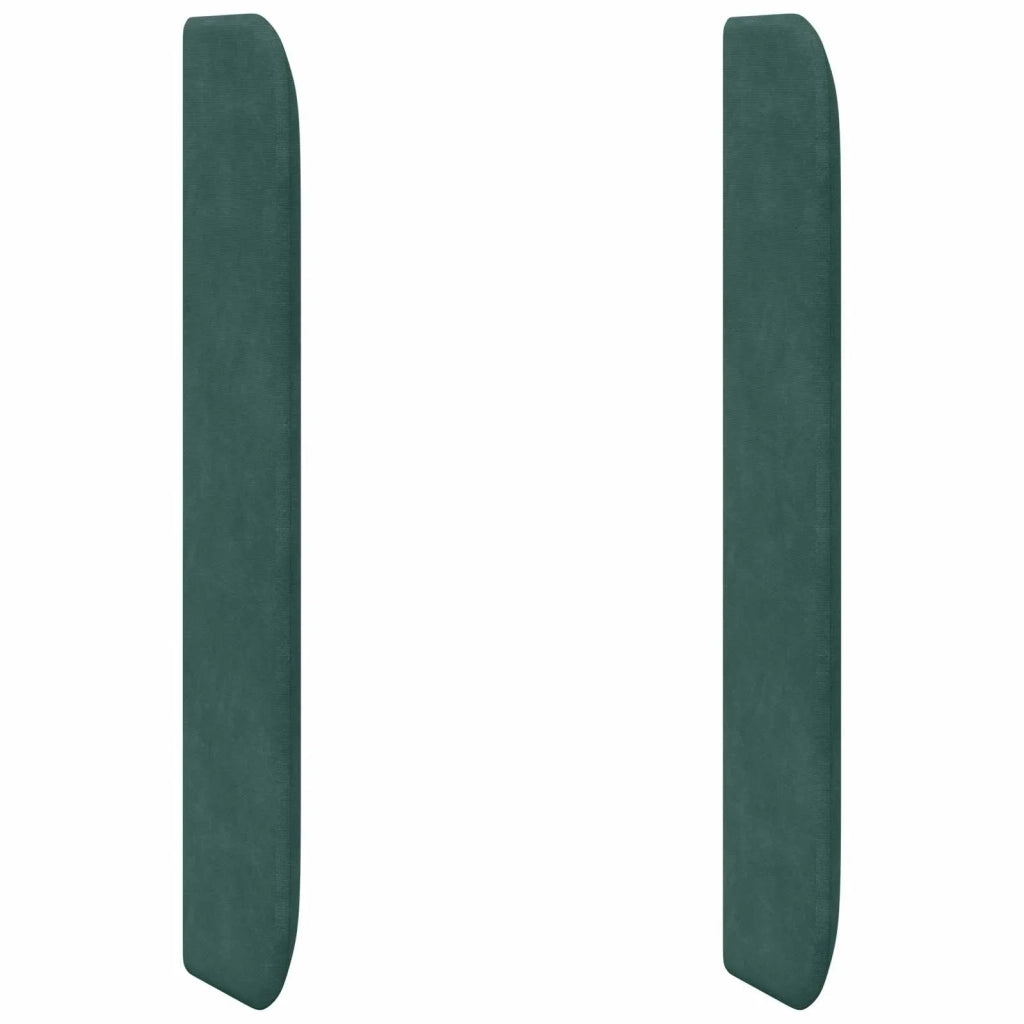 Orecchia della Testata Verde 80 x 16 x 4 cm Velluto CFW5393320