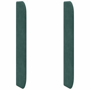 Orecchia della Testata Verde 80 x 16 x 4 cm Velluto CFW5393320