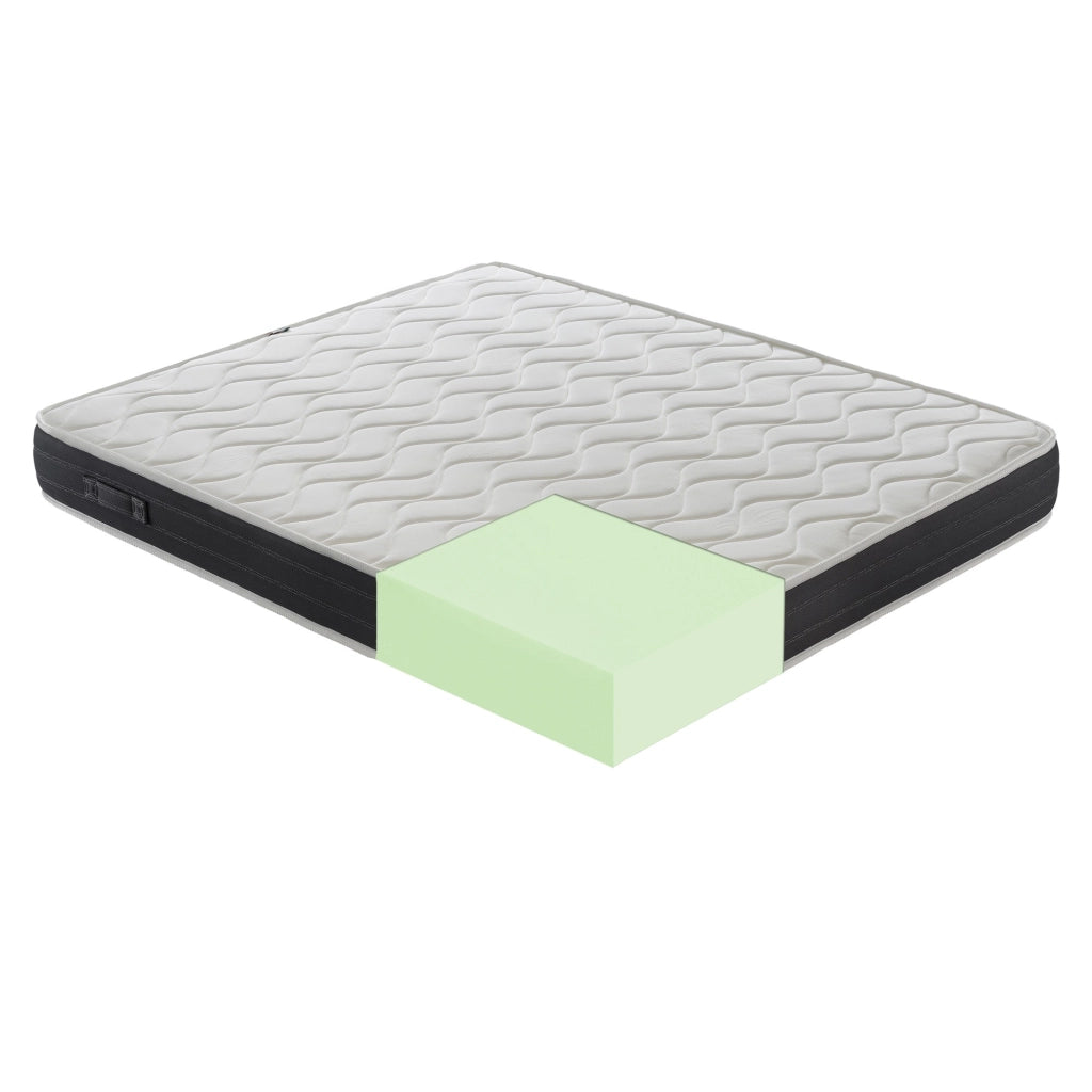 Materasso Singolo 90x190 in Memory Foam, Alto 20 cm, 11 Zone di Comfort
