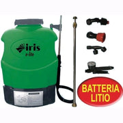 Pompa irroratrice a spalla a batteria Litio 12V IRIS 16 Litri fino a 5 Ore