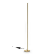 Lampada Da Terra Dorica 1 Luce Led Integrato Ottone