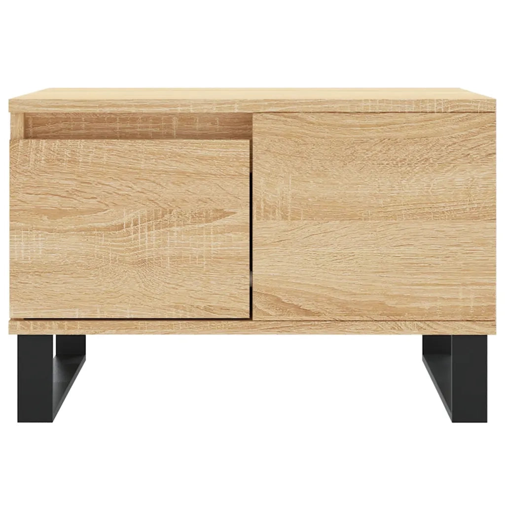 vidaXL Tavolino Salotto Rovere Sonoma 55x55x36,5 cm Legno Multistrato
