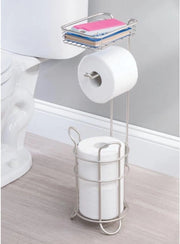 Supporto per carta igienica per wc 

Modello: TP-1234
Materiali: acciaio inossidabile
Dimensioni: 15 x 10 x 5 cm
Colore: inox
Capacità: 3 rulli