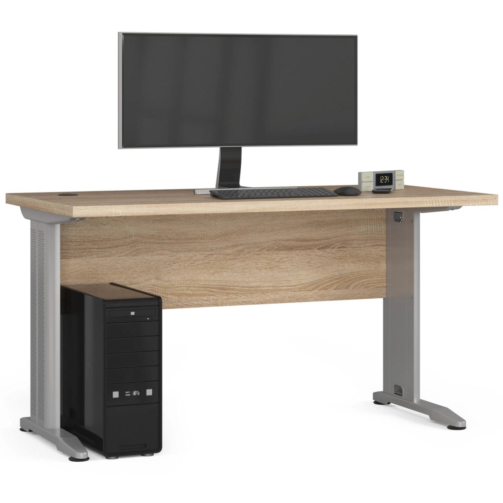 Scrivania per computer AKORD BM135 Sonoma Quercia 135 cm 135x60x76 cm