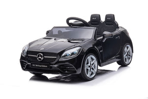 Macchina Elettrica per Bambini Licenza Ufficiale Mercedes SLC 300 "Final Edition" 10,8V 3,1Ah Nero