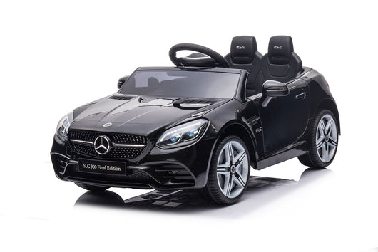 Macchina Elettrica per Bambini Licenza Ufficiale Mercedes SLC 300 "Final Edition" 10,8V 3,1Ah Nero